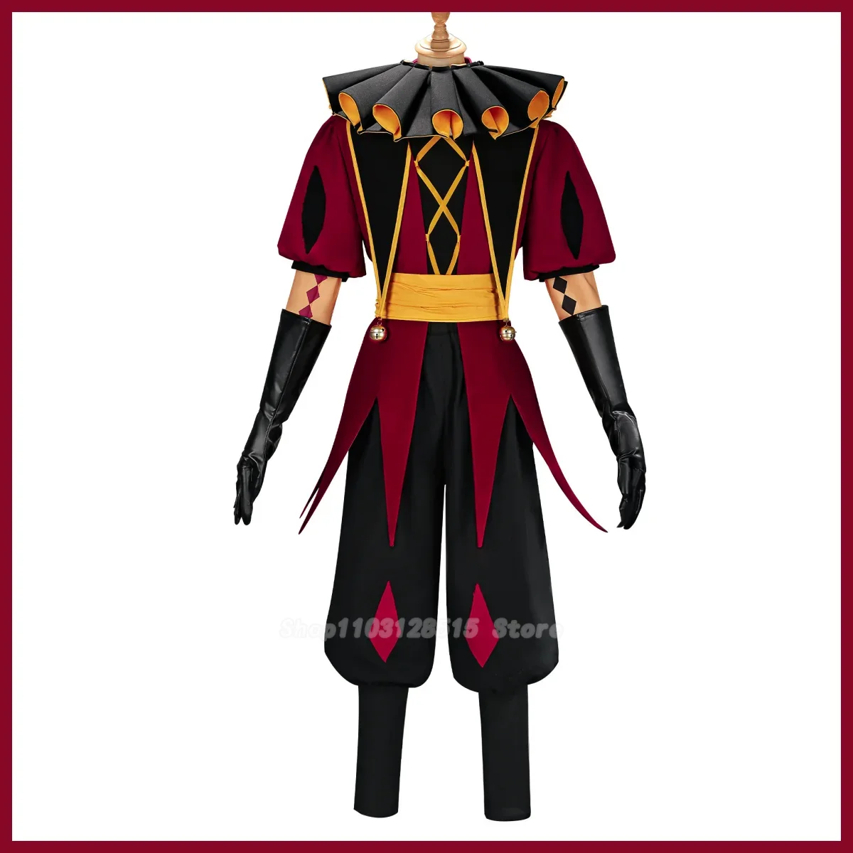 Game Pierrot Harlequin Jester  - огляд і ціна Women'S Red Accessories