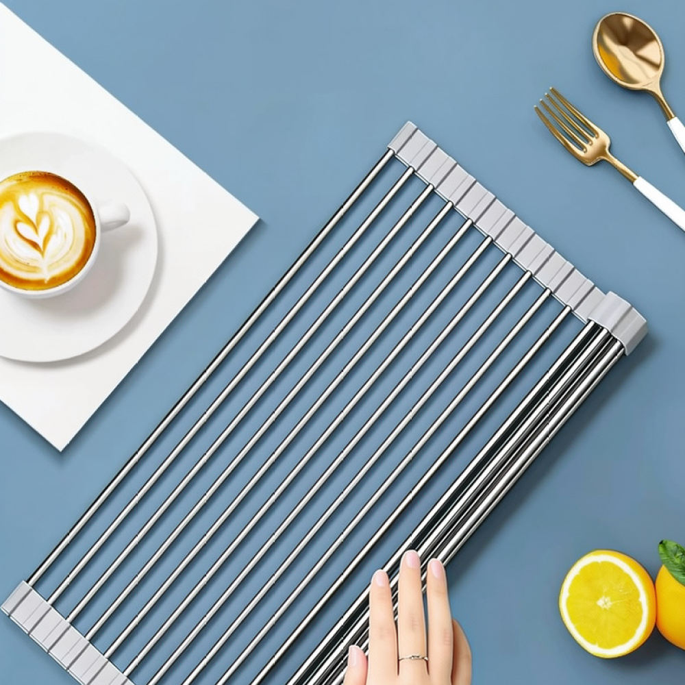 Stainless Steel Dish Drainer R - огляд і ціна Women Kitchen Accessories