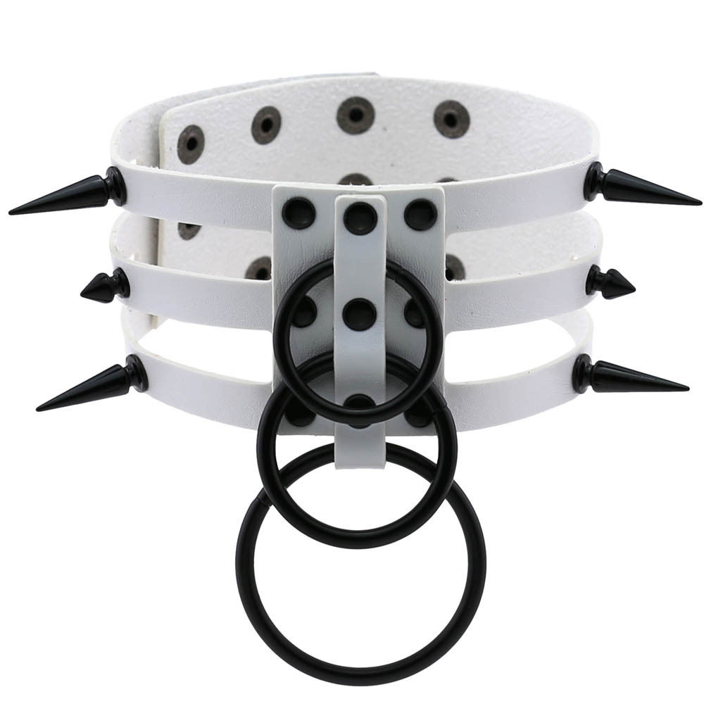 Fashion Women Men Black Rivet  - огляд і ціна Women'S Emo Accessories