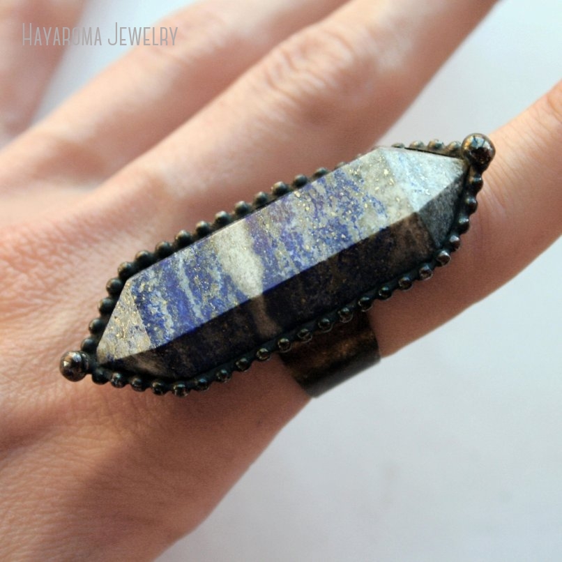 10pcs Lapis Lazuli Crystal Adj - огляд і ціна Women'S Emo Accessories
