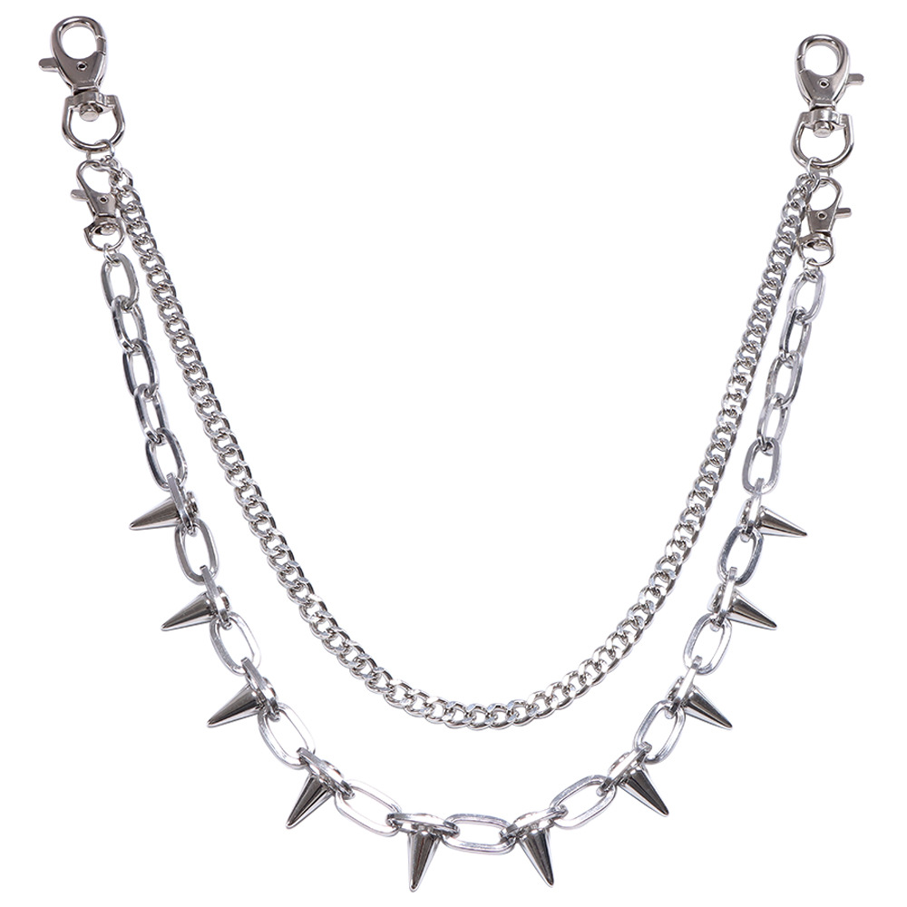 Punk Metal Rivets Pants Chains - огляд і ціна Women'S Emo Accessories