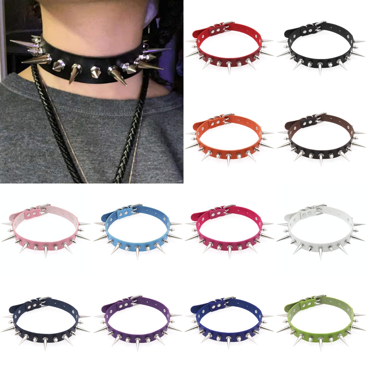 12Colors Halloween Emo Cosplay - огляд і ціна Women'S Emo Accessories